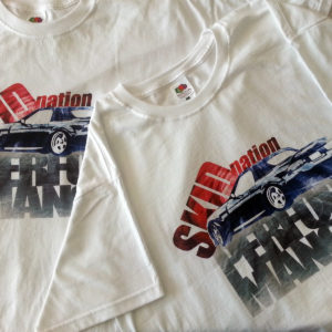 Let the world know you prefer dead flies on your side windows! SkidNation Performance MX-5 T-shirt