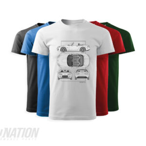 SkidNation MX-5 NC Blueprint T-shirts