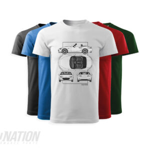SkidNation MX-5 ND Blueprint T-shirts