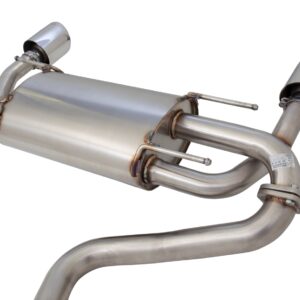 GT86/BRZ Brushed Stainless Steel Cat-Back System