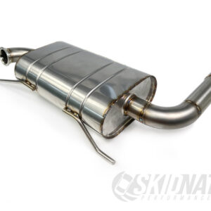 MX-5 Mk2 SkidNation Stainless Cat-Back Muffler Detail