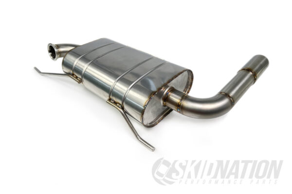 MX-5 Mk2 SkidNation Stainless Cat-Back Muffler Detail