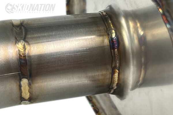 MX-5 NB Stainless Cat-Back Professional Weld Details