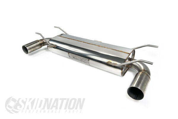 Mazda MX-5 NC Polished Stainless Back Box by SkidNation