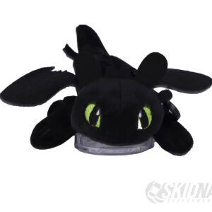 Stuffed Toothless Dragon Car Accessory black