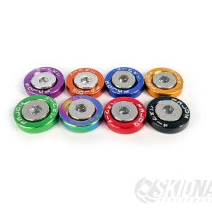 M6 Anodized Washers and Bolts – Low Rise