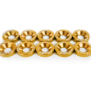 M6 Washers and Bolts Low Rise - Yellow