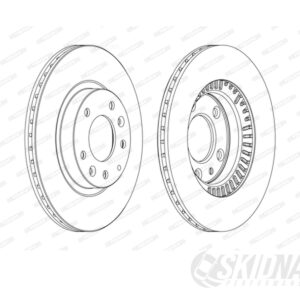 Mazda MX-5 NC 290mm Ferodo Brake Disc - Front