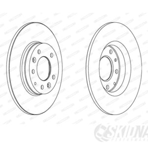 Mazda MX-5 NC 280mm Ferodo Brake Disc - Rear