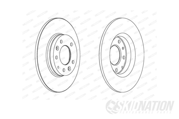 Mazda MX-5 NC 280mm Ferodo Brake Disc - Rear