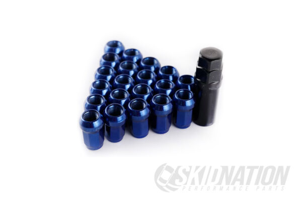 Steel Wheel Lug Nuts M12x1.5 Blue