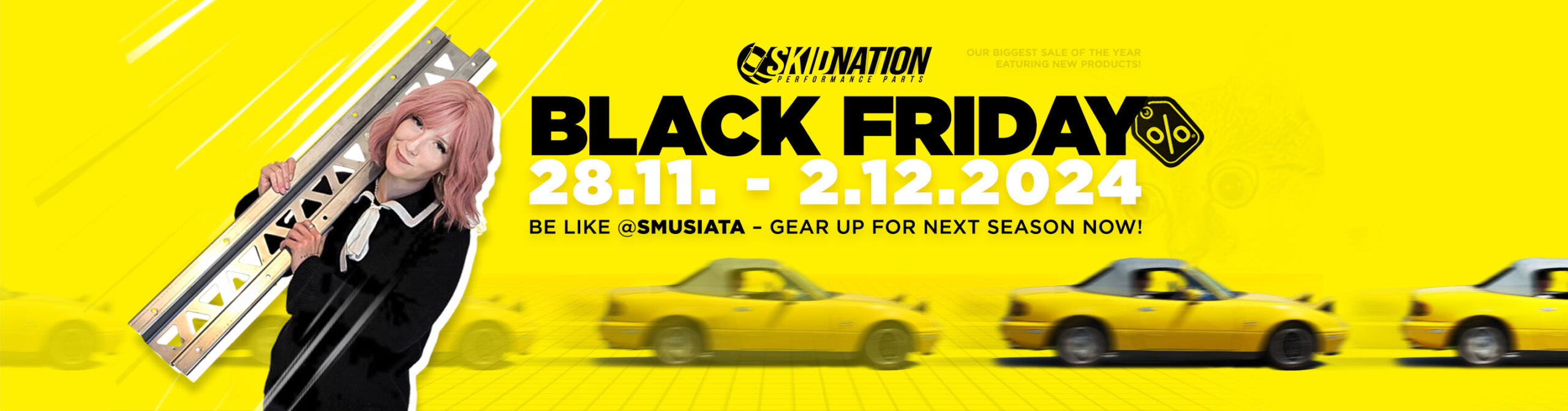 SkidNation Black Friday Sale Banner