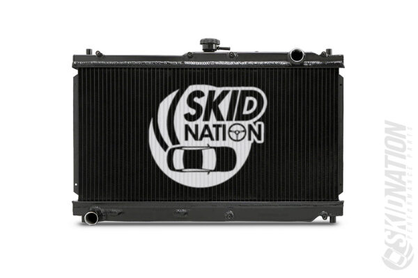 Black Mazda MX-5 SkidNation aluminium radiator - NB