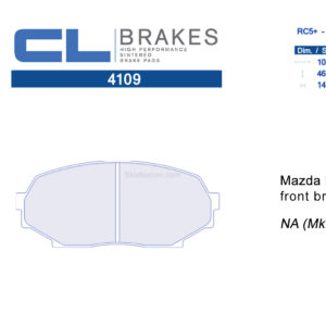 4109RC5+ / RC6 CL Brakes Mazda MX-5 Miata