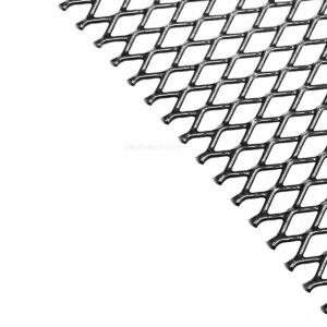 Aluminium wire mesh black