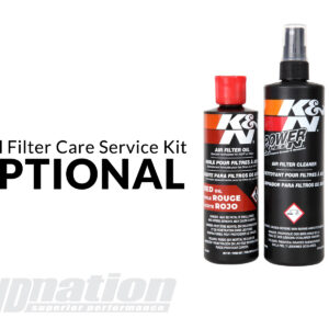 K&N filter care service kit optional
