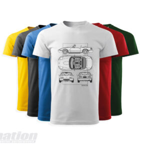 MX-5 NA SkidNation blueprint T-shirts