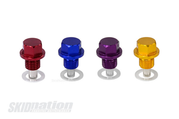 mx-5 magnetic oil sump plugs all colours